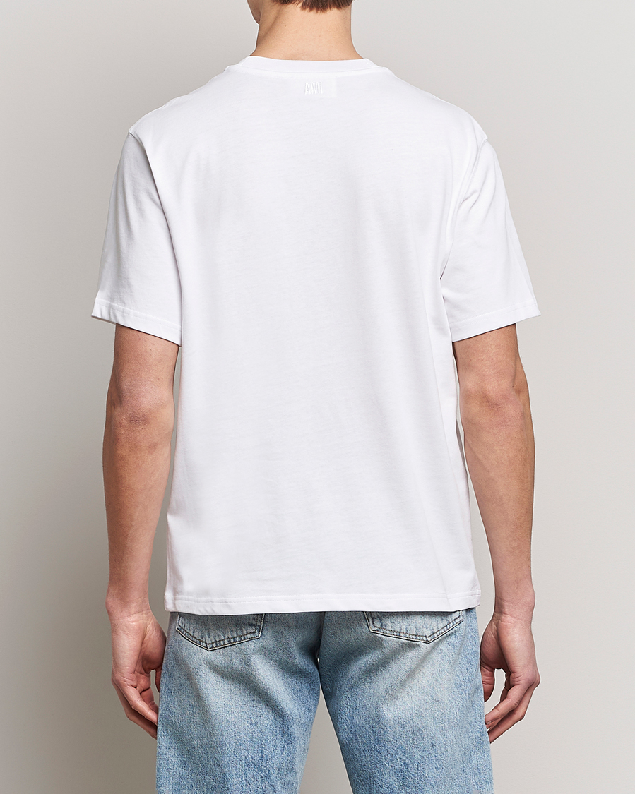 Herren | T-Shirts | AMI | Paris College T-Shirt White