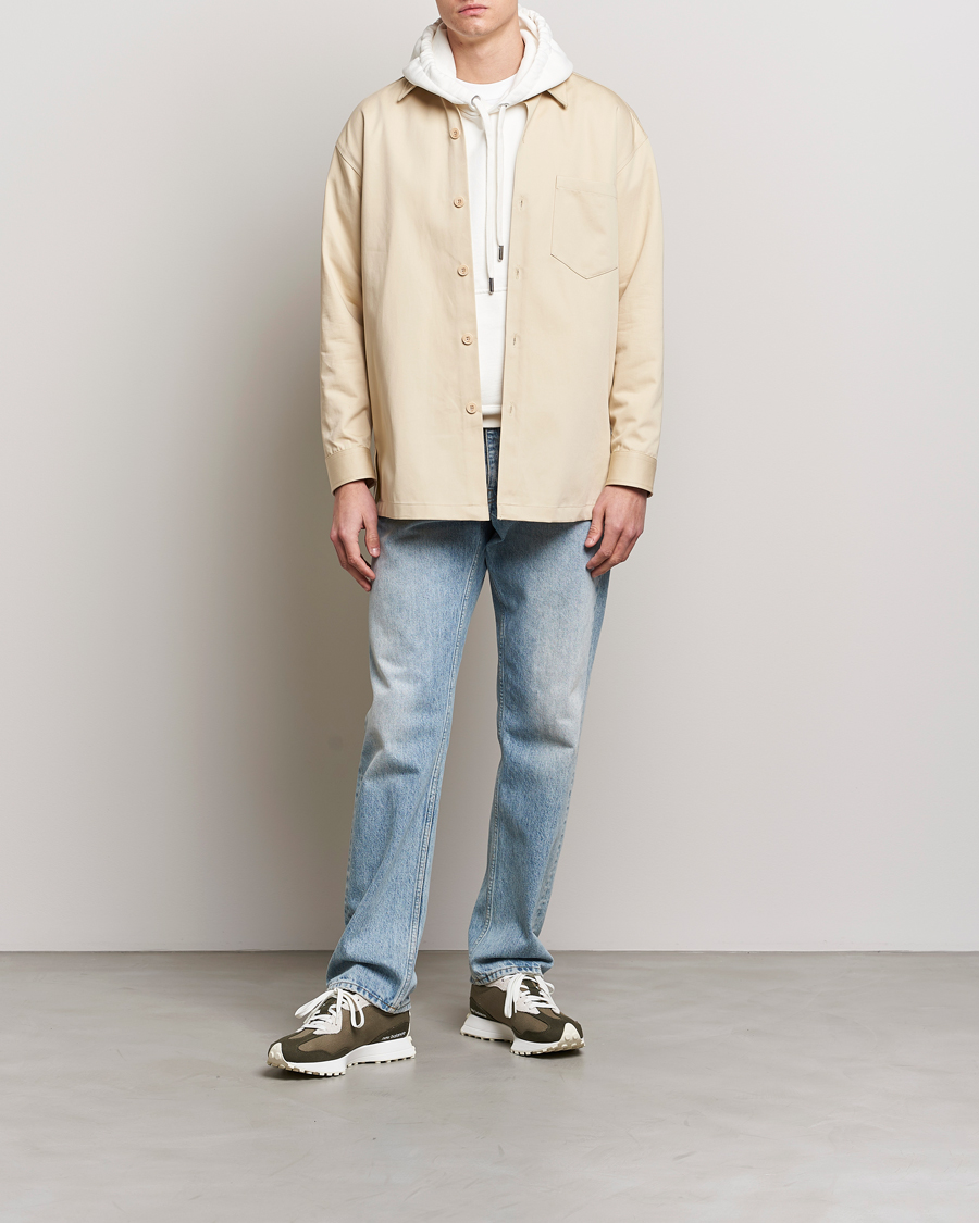 Herren | Hemden | AMI | Back Print Overshirt Vanilla