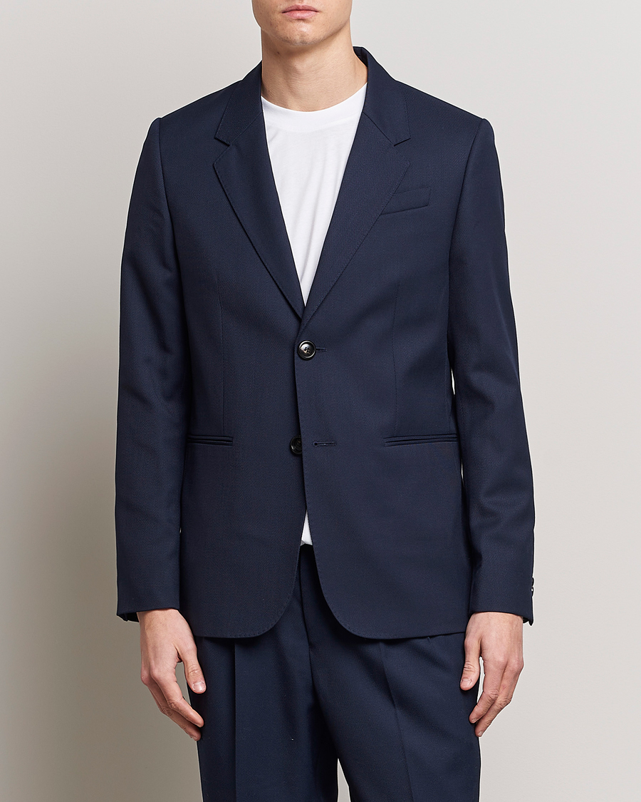 Herren | | AMI | Wool Blazer Navy