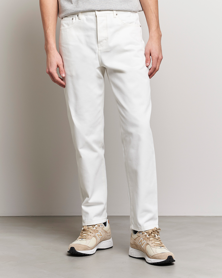 Herren | Weiße Jeans | AMI | Tapered Jeans Natural White