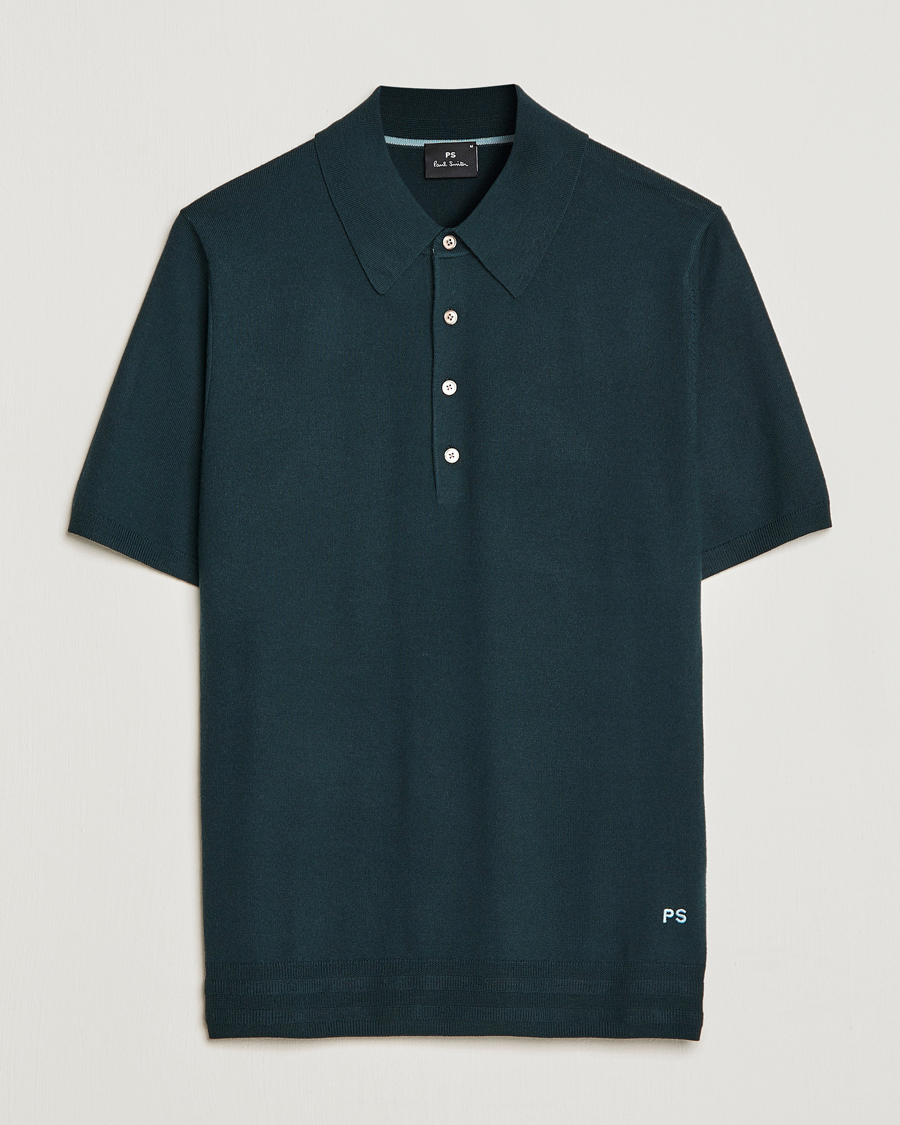 Herren | Pullover | PS Paul Smith | Merino Wool Polo Green
