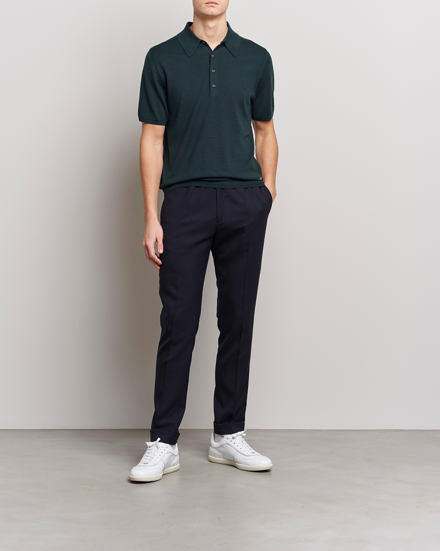 Herren | Pullover | PS Paul Smith | Merino Wool Polo Green