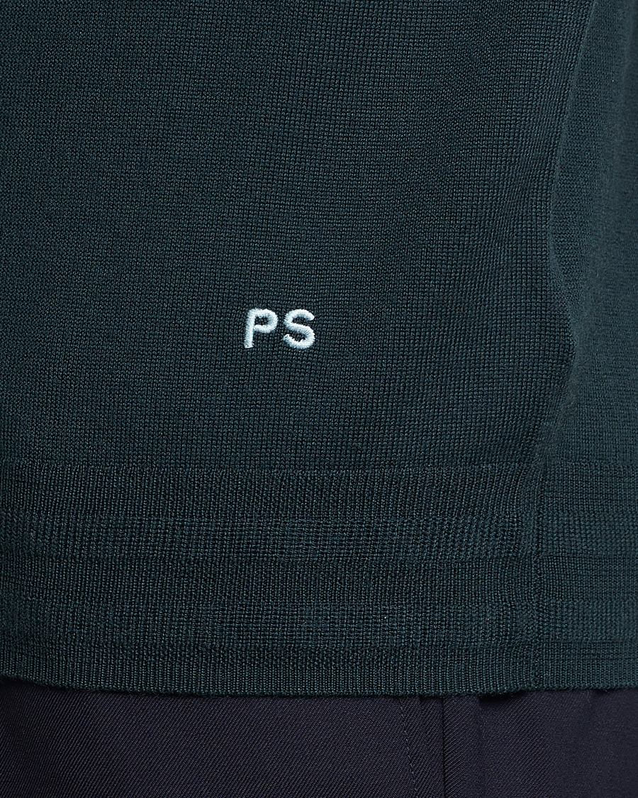 Herren | Pullover | PS Paul Smith | Merino Wool Polo Green