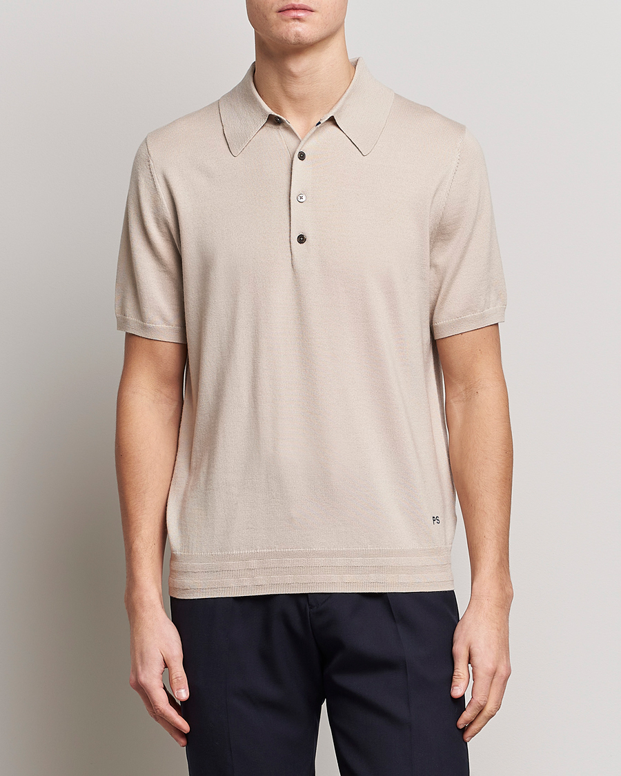 Herren | Pullover | PS Paul Smith | Merino Wool Polo Brown