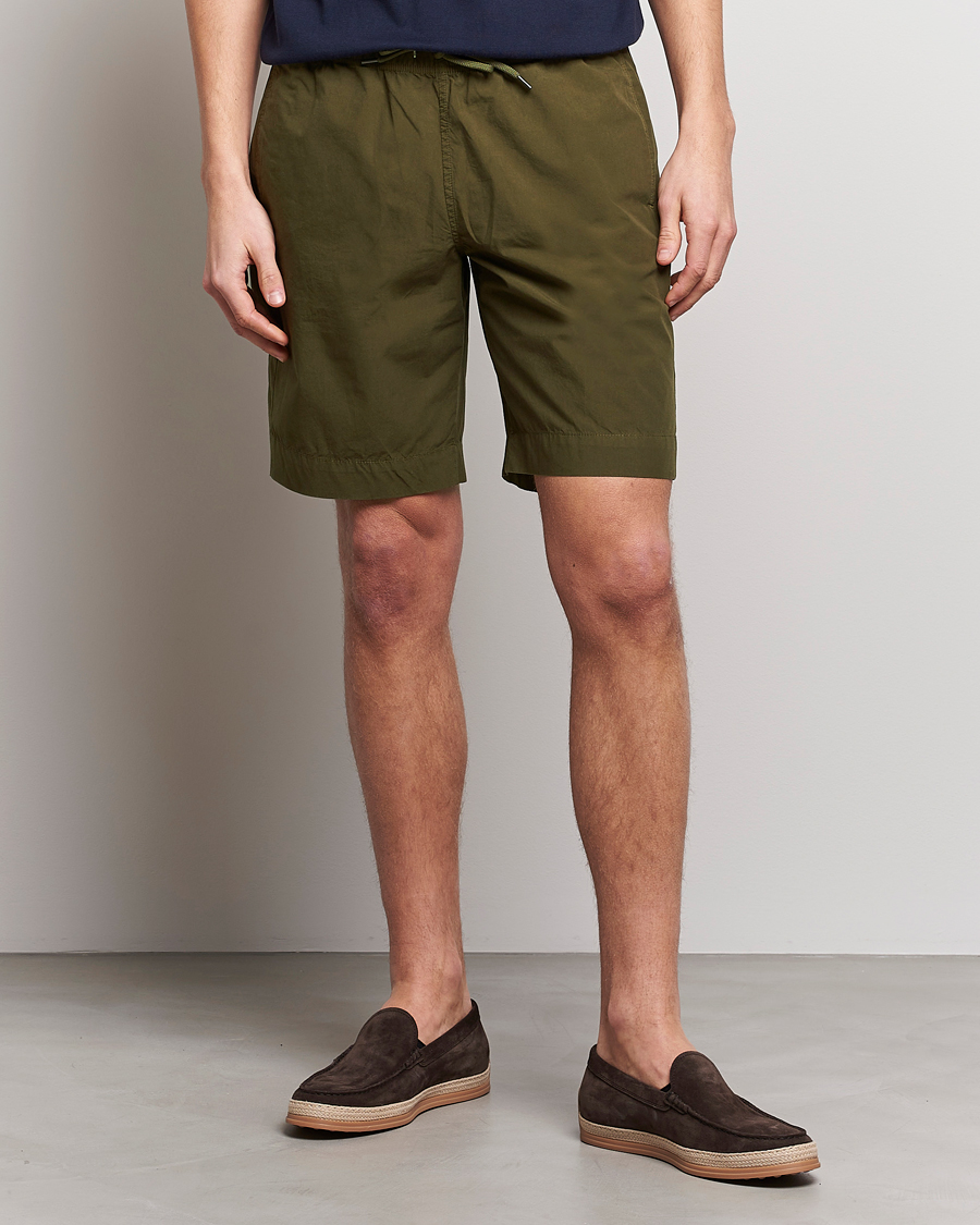 Herren | Paul Smith | PS Paul Smith | Organic Cotton Shorts Green