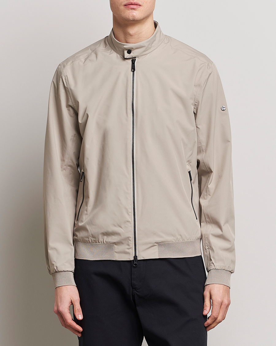 Herren |  | Scandinavian Edition | Plain Waterproof Jacket Khaki