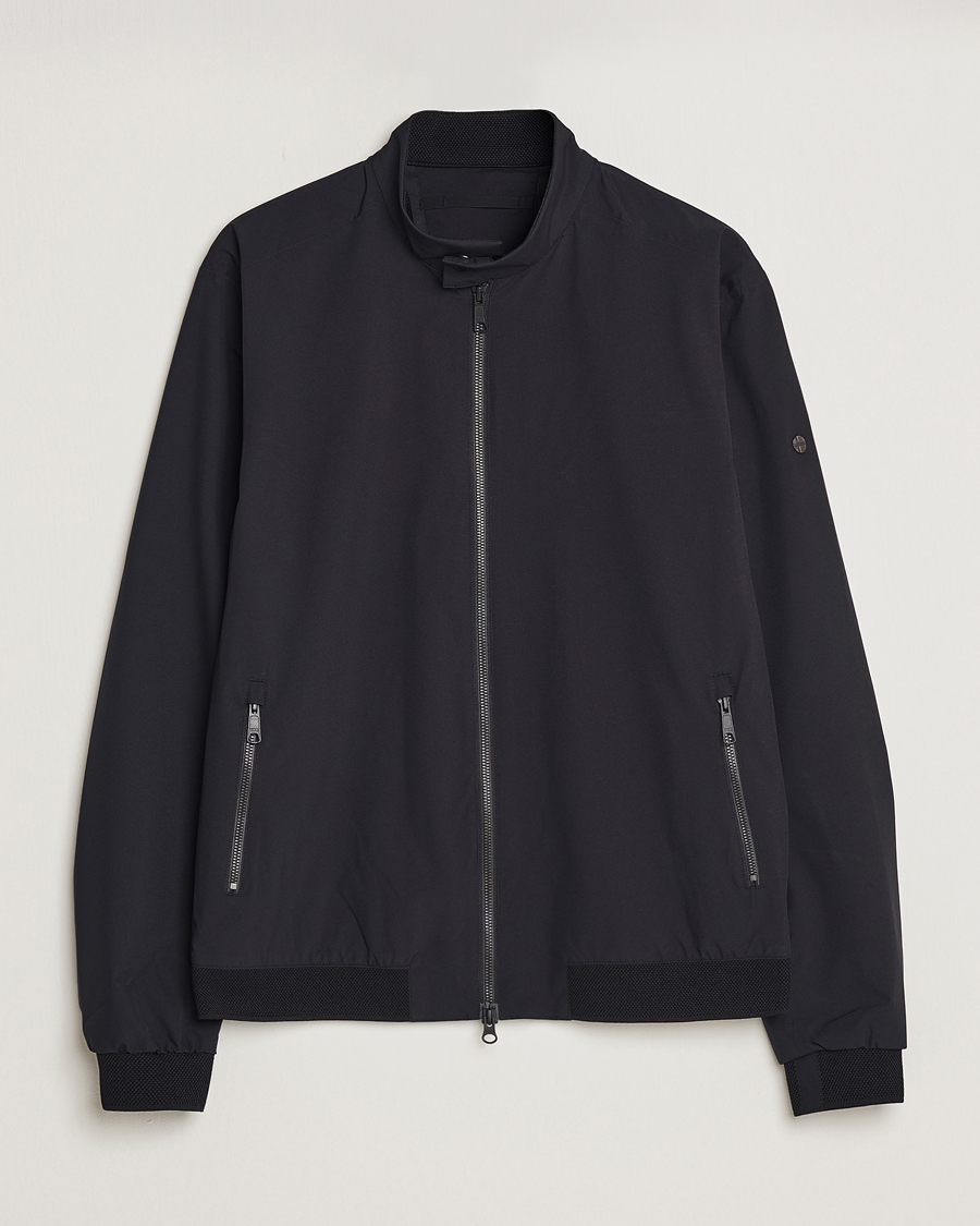 Herren | Jacken | Scandinavian Edition | Plain Waterproof Jacket Onyx
