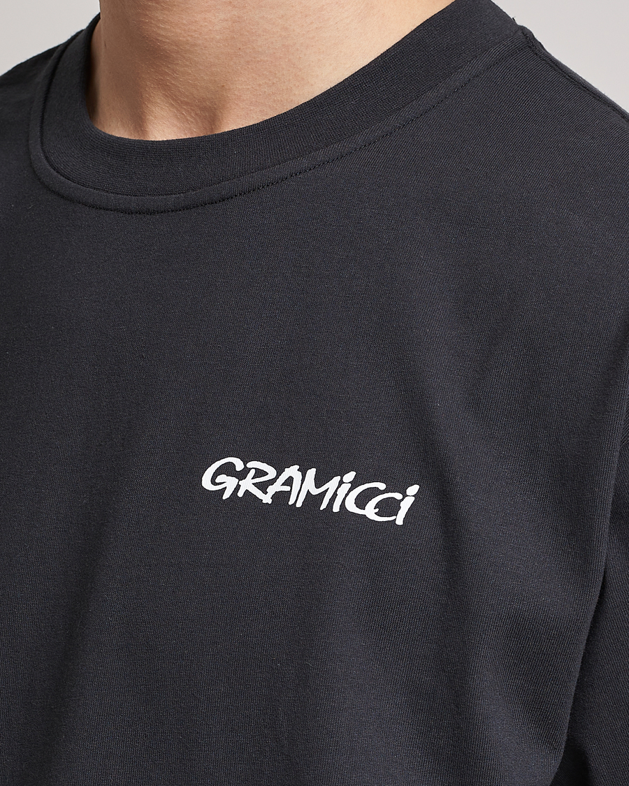 Herren | T-Shirts | Gramicci | Organic Cotton Flower T-Shirt Vintage Black
