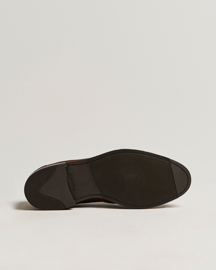 Herren | Loake 1880 Grant Shadow Sole Brown Suede | Loake 1880 | Grant Shadow Sole Brown Suede
