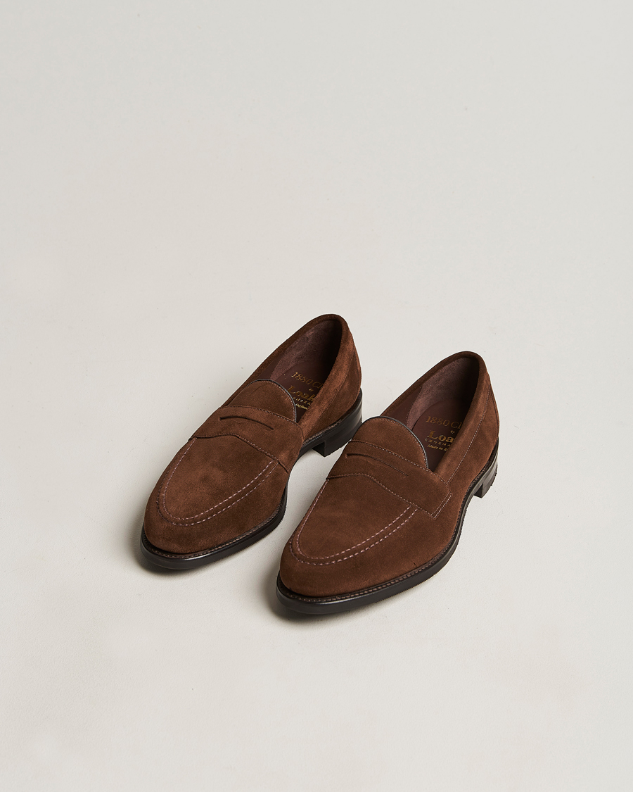 Herren | Business & Beyond | Loake 1880 | Grant Shadow Sole Brown Suede