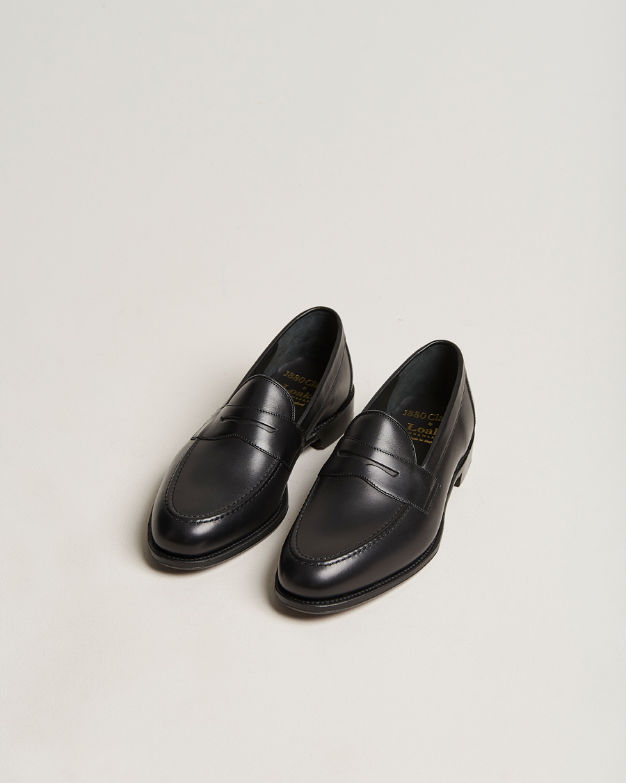 Herren | Best of British | Loake 1880 | Hornbeam Eco Penny Loafer Black Calf