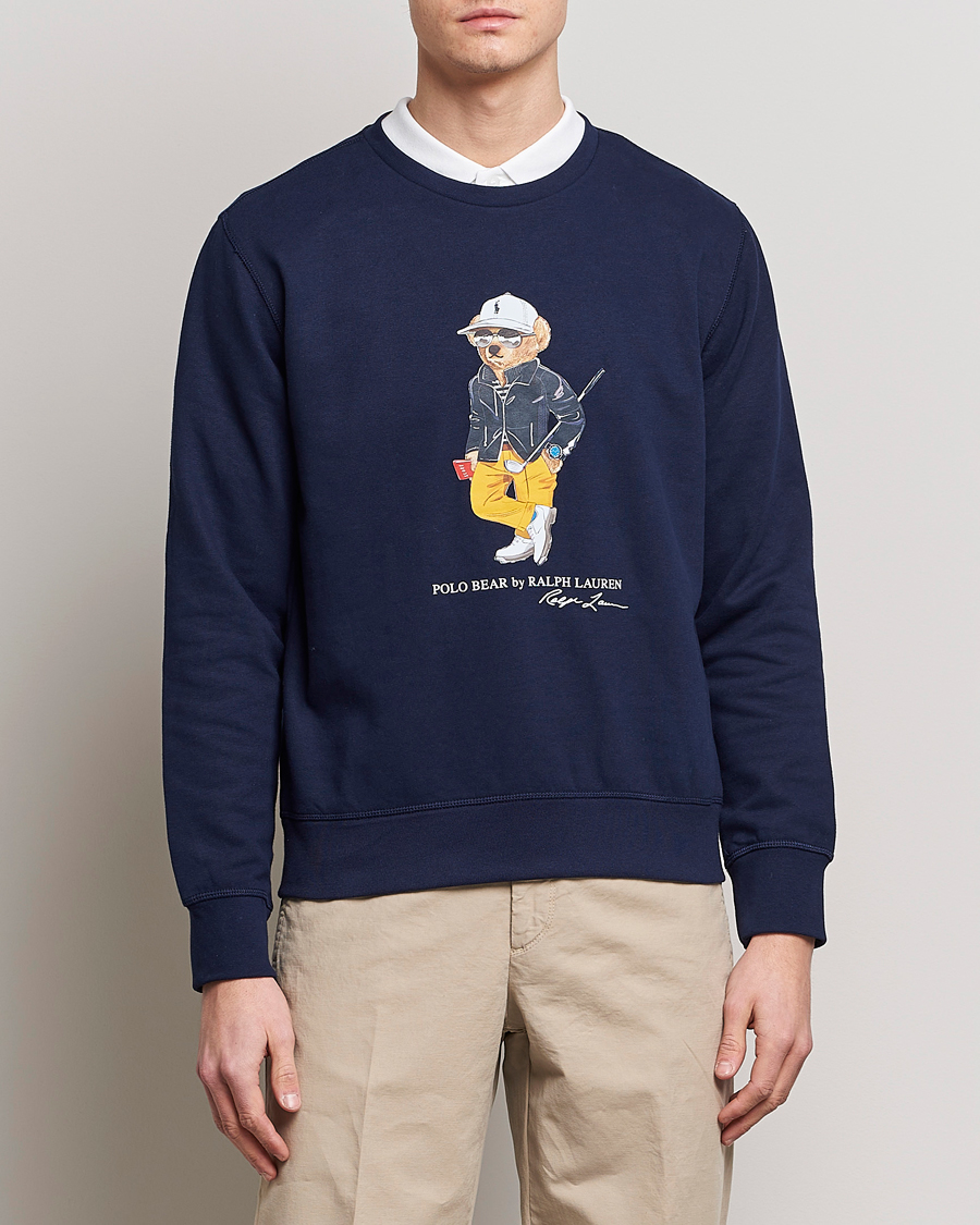 Herren |  | Polo Ralph Lauren Golf | Magic Fleece Printed Bear Sweatshirt Navy