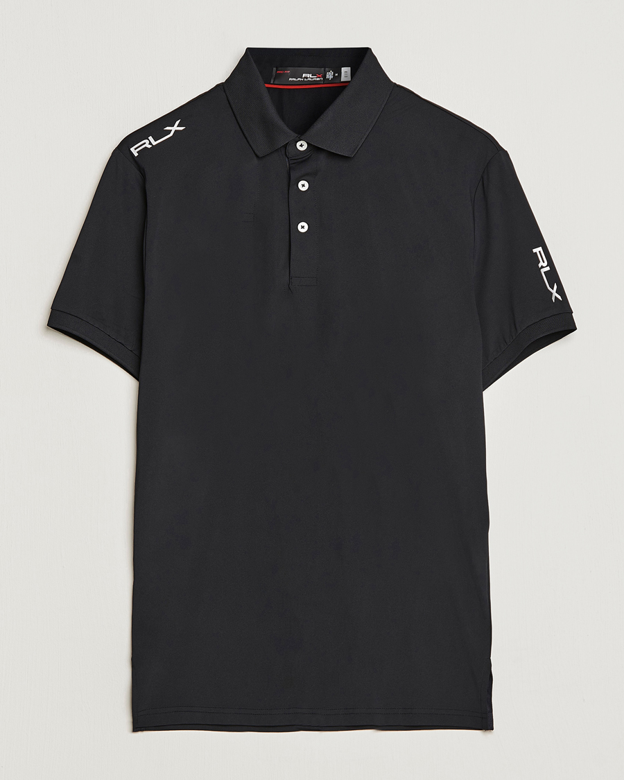 Herren | Poloshirts | RLX Ralph Lauren | Airflow Polo Black