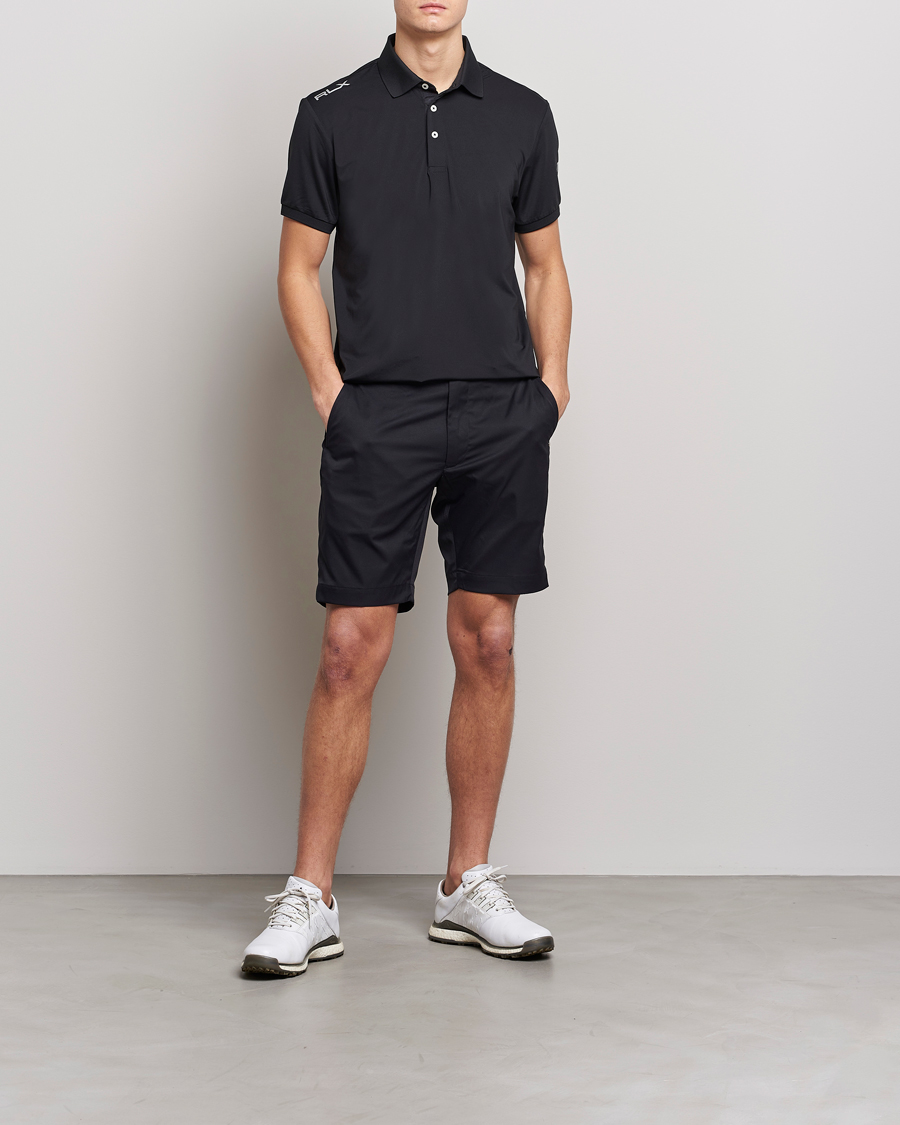 Herren | Poloshirts | RLX Ralph Lauren | Airflow Polo Black