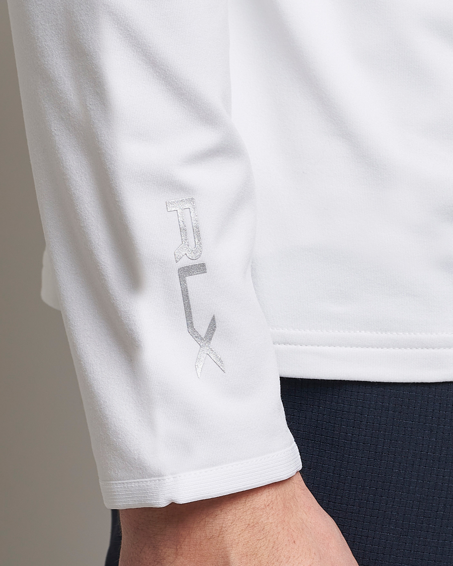 Herren | Pullover | RLX Ralph Lauren | Jersey Half Zip Ceramic White