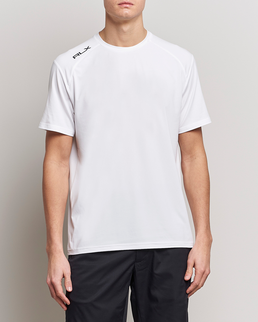 Herren | Sport | RLX Ralph Lauren | Airflow Crew Neck T-Shirt Ceramic White