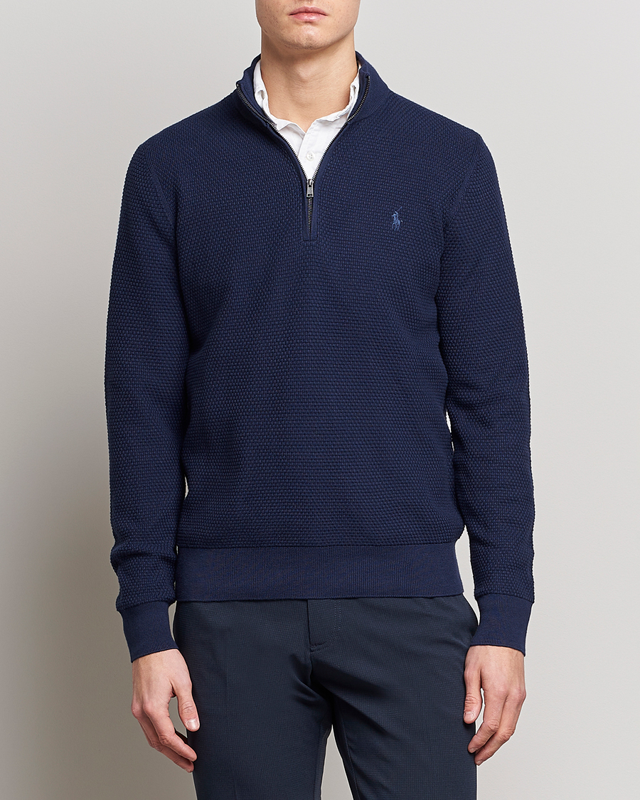 Herren |  | Polo Ralph Lauren Golf | Cotton Jersey Half Zip Refined Navy