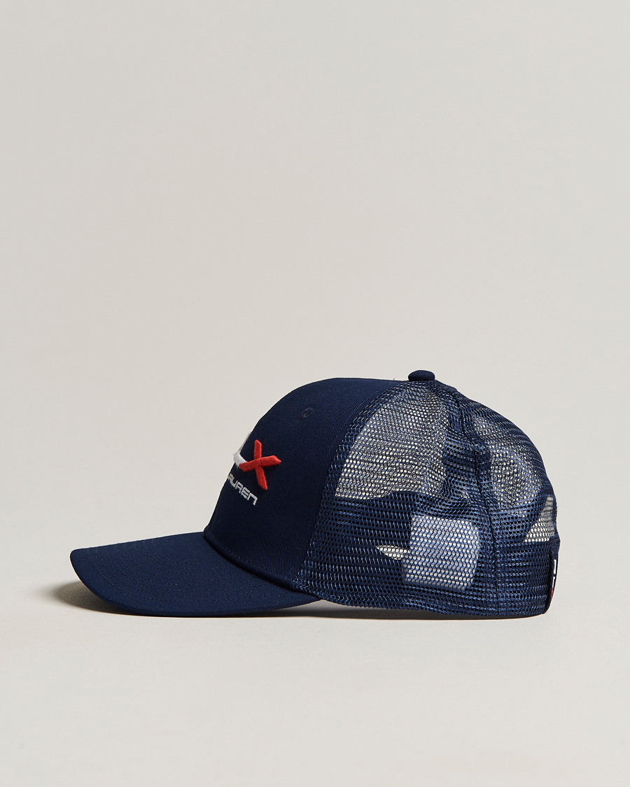 Herren | RLX Ralph Lauren Golf Trucker Cap French Navy | RLX Ralph Lauren | Golf Trucker Cap French Navy