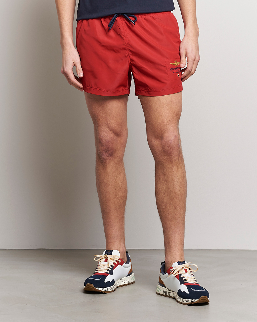 Herren | | Aeronautica Militare | Costume Swim Shorts Red