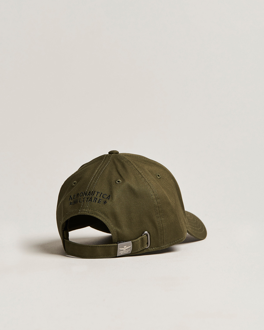 Herren | Hüte & Mützen | Aeronautica Militare | Cotton Baseball Cap Green