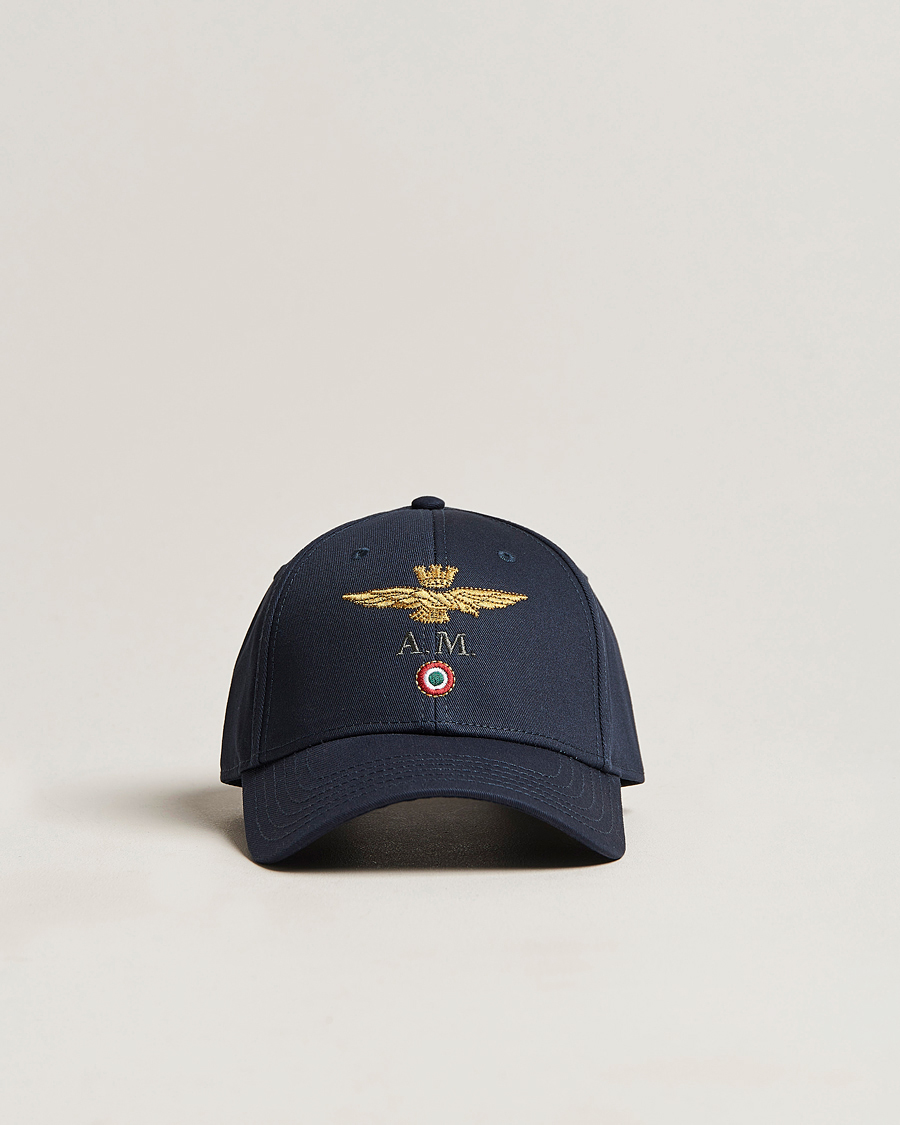 Herren | Hüte & Mützen | Aeronautica Militare | Cotton Baseball Cap Navy