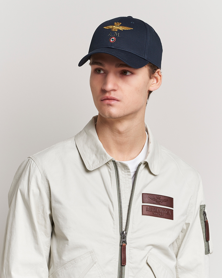 Herren | | Aeronautica Militare | Cotton Baseball Cap Navy