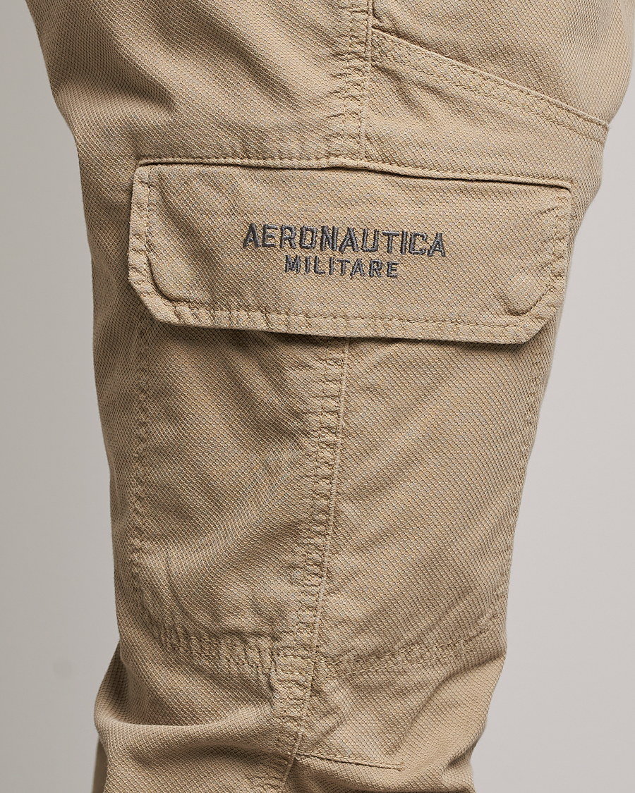 Herren | Hosen | Aeronautica Militare | Stretch Cotton Pocket Pants Sand