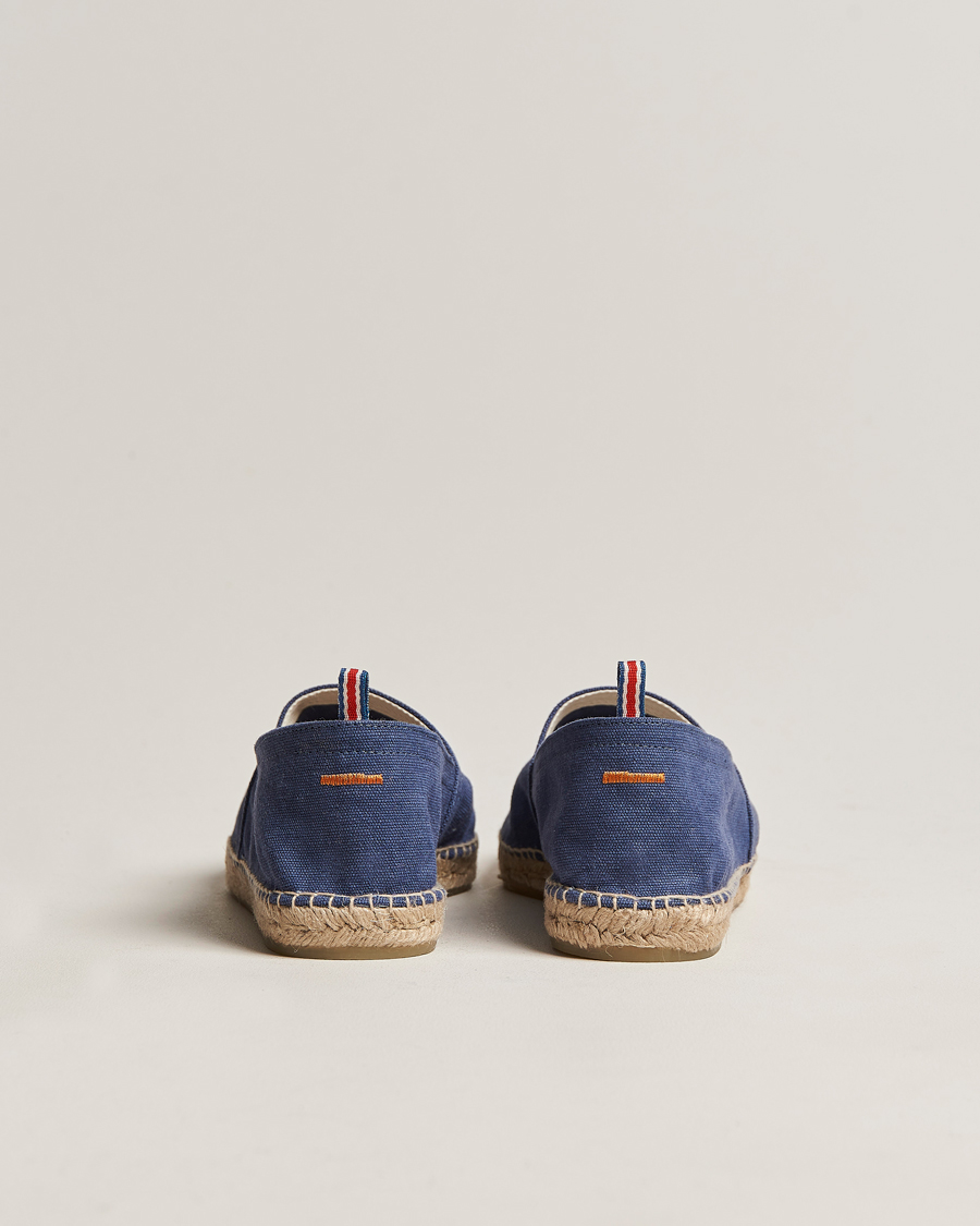 Herren | Castañer Pablo Washed Canvas Espadrilles Azul | Castañer | Pablo Washed Canvas Espadrilles Azul
