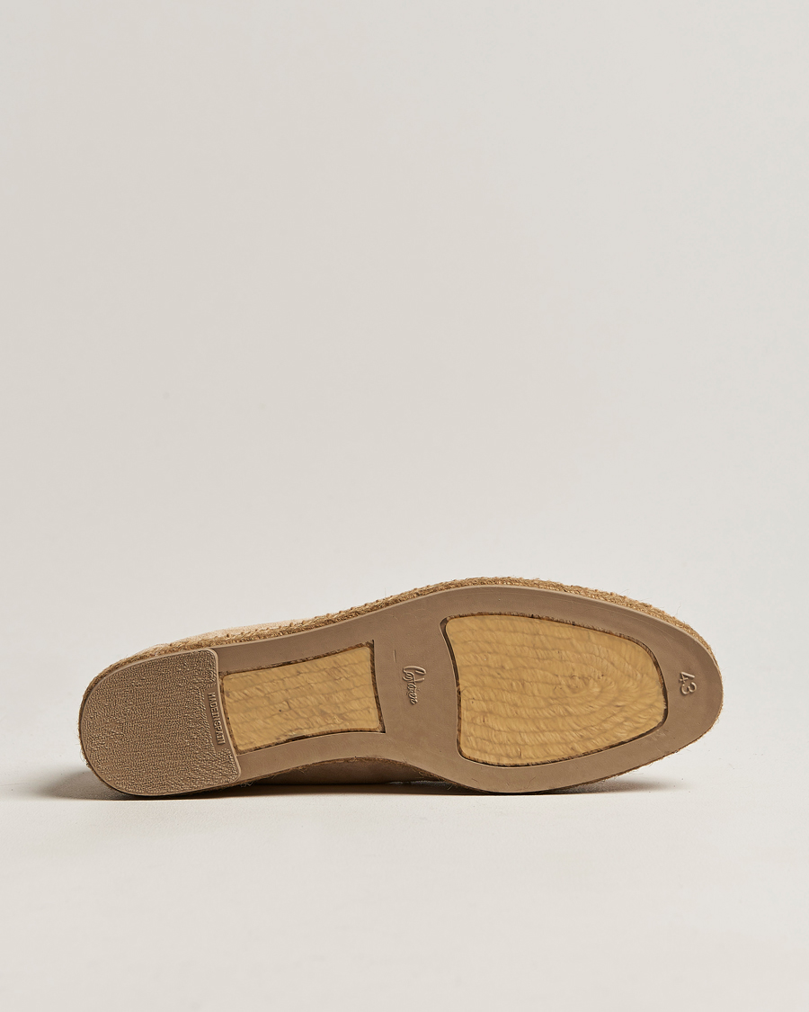 Herren | Castañer Nacho Casual Suede Loafers Cream | Castañer | Nacho Casual Suede Loafers Cream
