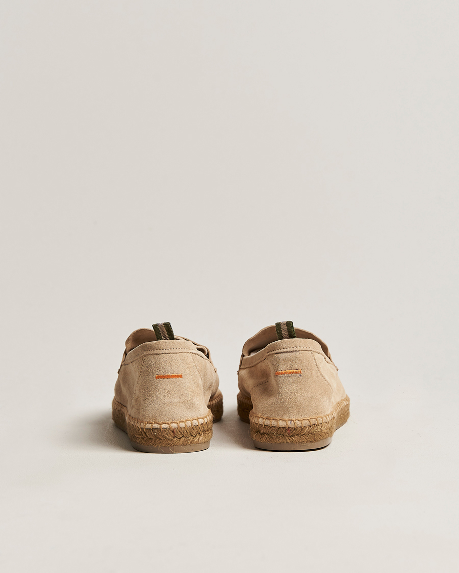 Herren | Castañer Nacho Casual Suede Loafers Cream | Castañer | Nacho Casual Suede Loafers Cream