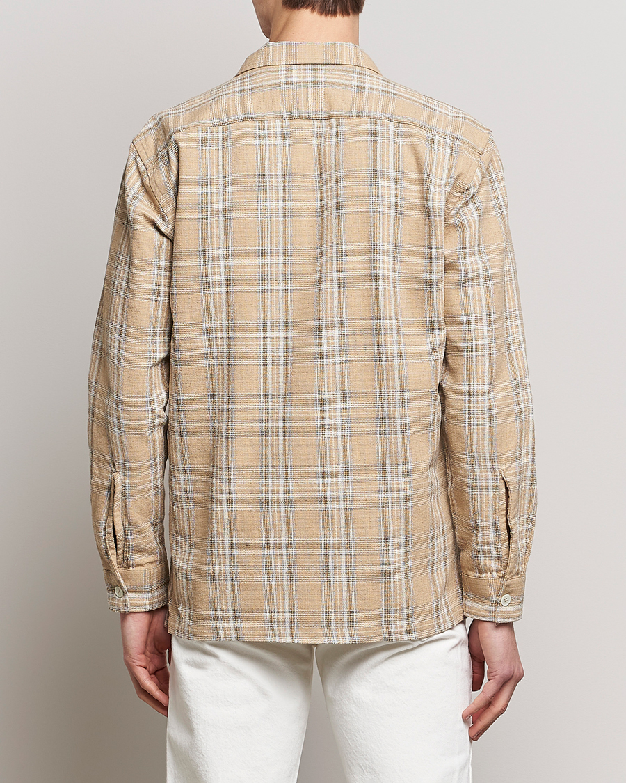 Herren | Hemden | Sunflower | Spacey Long Sleeve Shirt Khaki Check