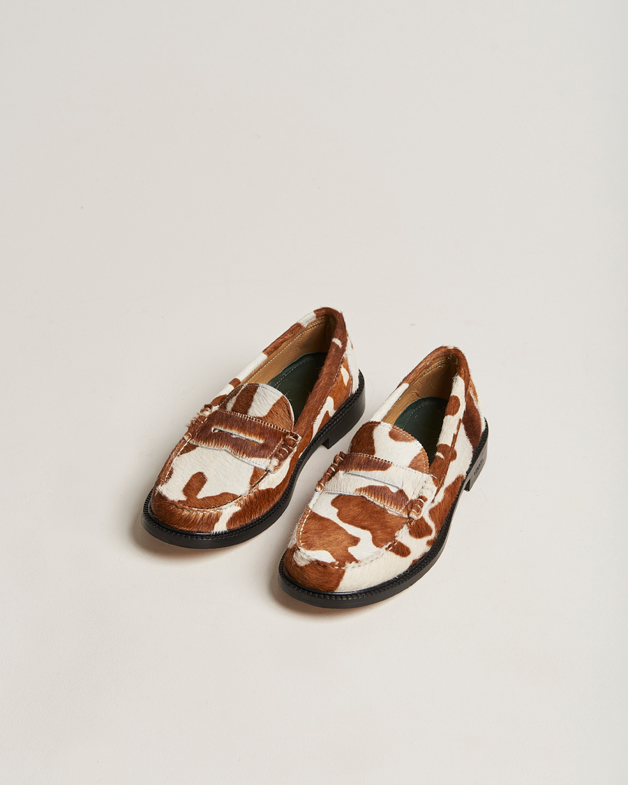 Herren | 40% sale | VINNY's | Yardee Moccasin Loafer Spotted Pony Hair