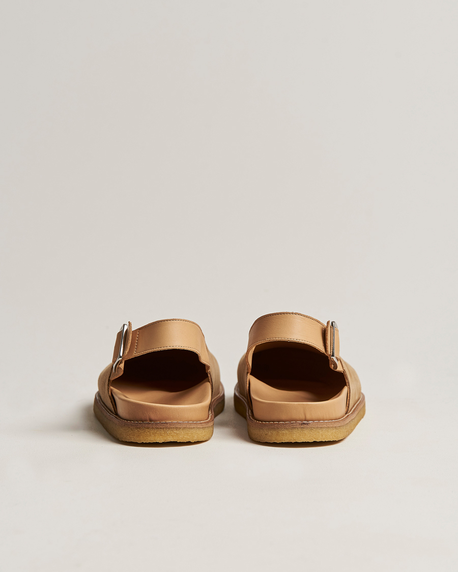 Herren | VINNY's Strapped Mule Sand Suede | VINNY's | Strapped Mule Sand Suede