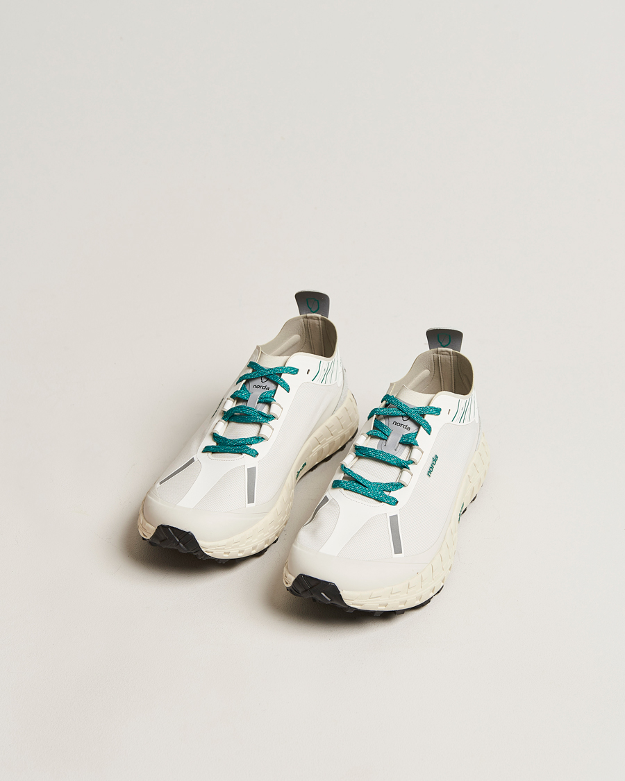 Herren | Runningsneakers | Norda | 001 Running Sneakers White/Forest