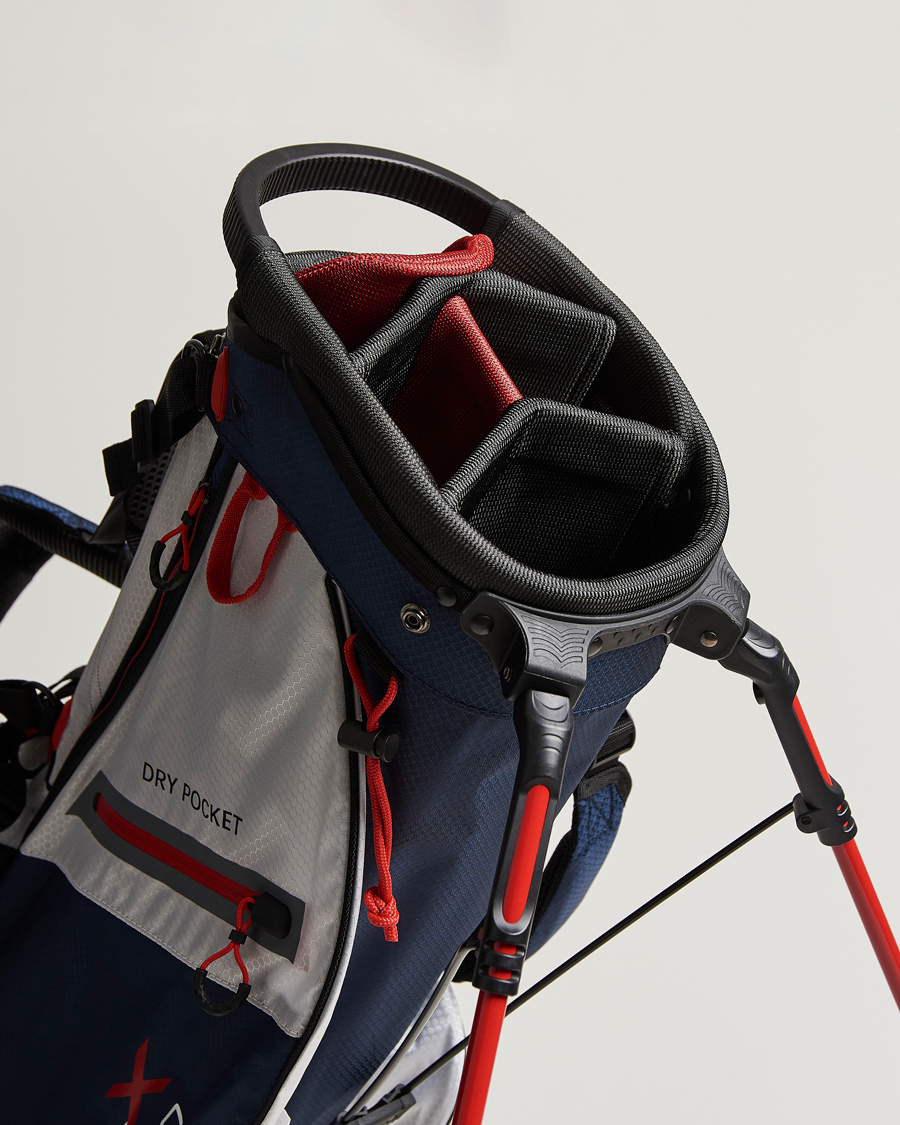 Herren | RLX Ralph Lauren Stand Golf Bag White/Navy | RLX Ralph Lauren | Stand Golf Bag White/Navy