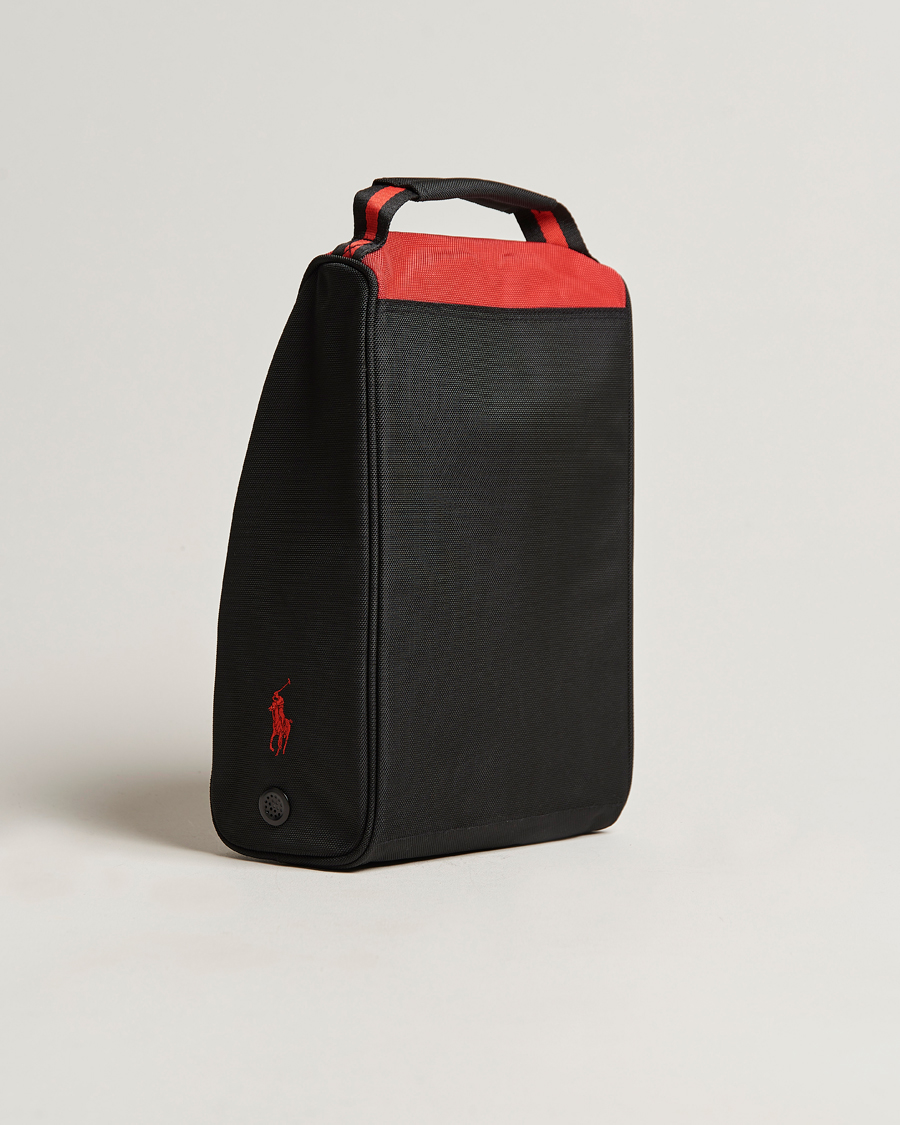 Herren |  | RLX Ralph Lauren | Golf Shoe Bag Black/Red