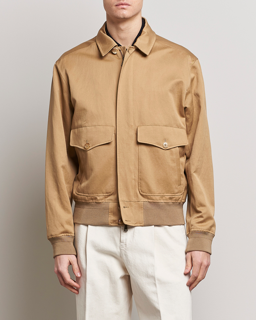 Herren | Hemden | Ralph Lauren Purple Label | Harrington Jacket Icon Khaki