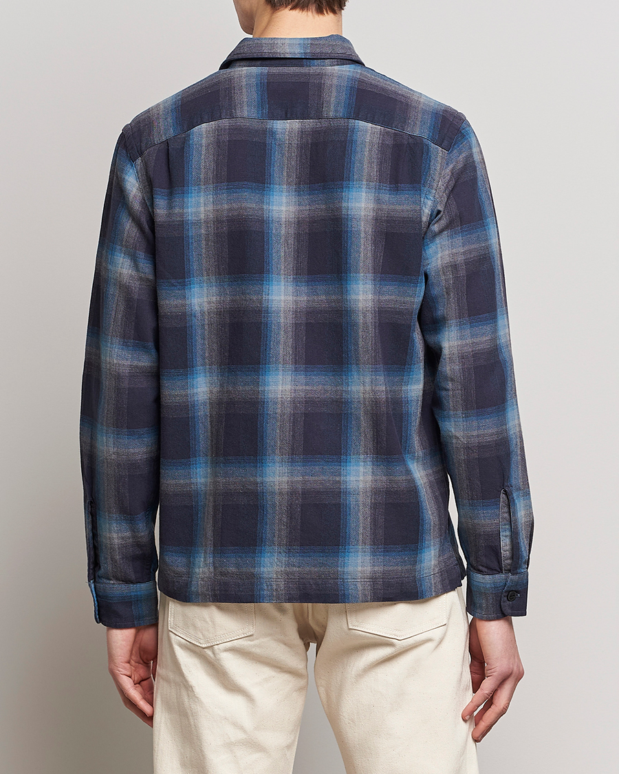 Herren | Hemden | RRL | Towns Camp Overshirt Black/Blue