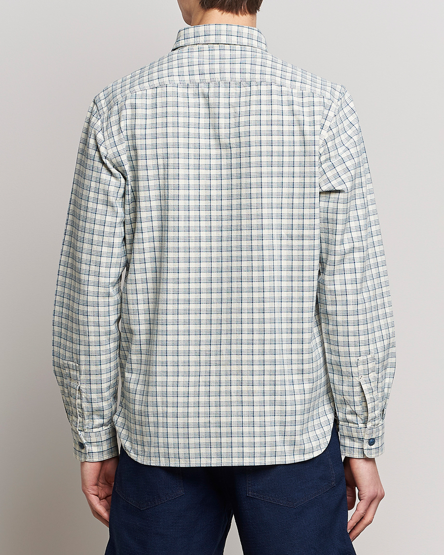 Herren | Hemden | RRL | Alaska Overshirt Cream/Blue