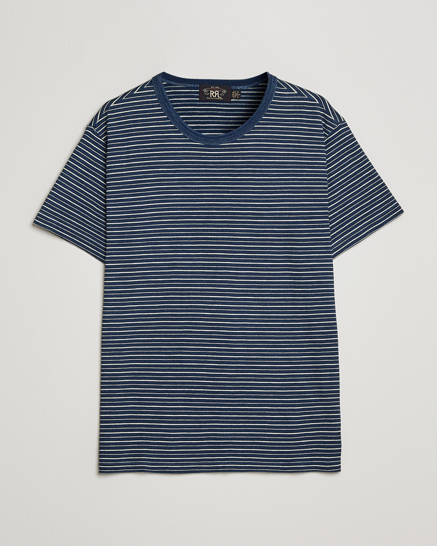 Herren | T-Shirts | RRL | Washed Tee Black Indigo