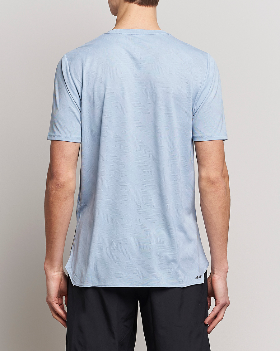 Herren | T-Shirts | New Balance Running | Q Speed Jacquard T-Shirt Light Arctic Grey