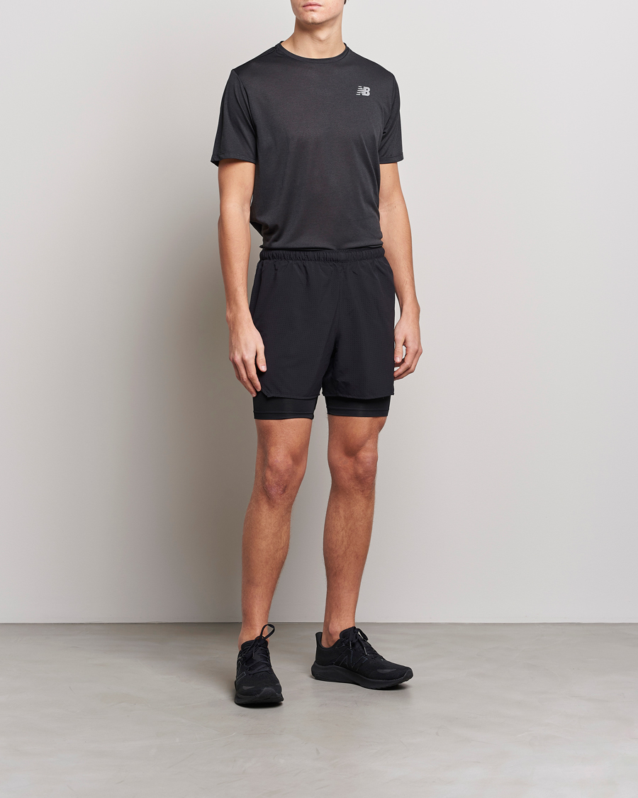 Herren | T-Shirts | New Balance Running | Impact Run T-Shirt Black