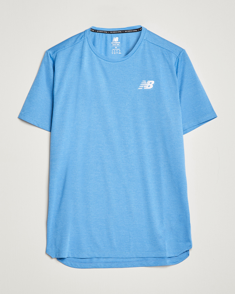 Herren | T-Shirts | New Balance Running | Impact Run T-Shirt Heritage Blue