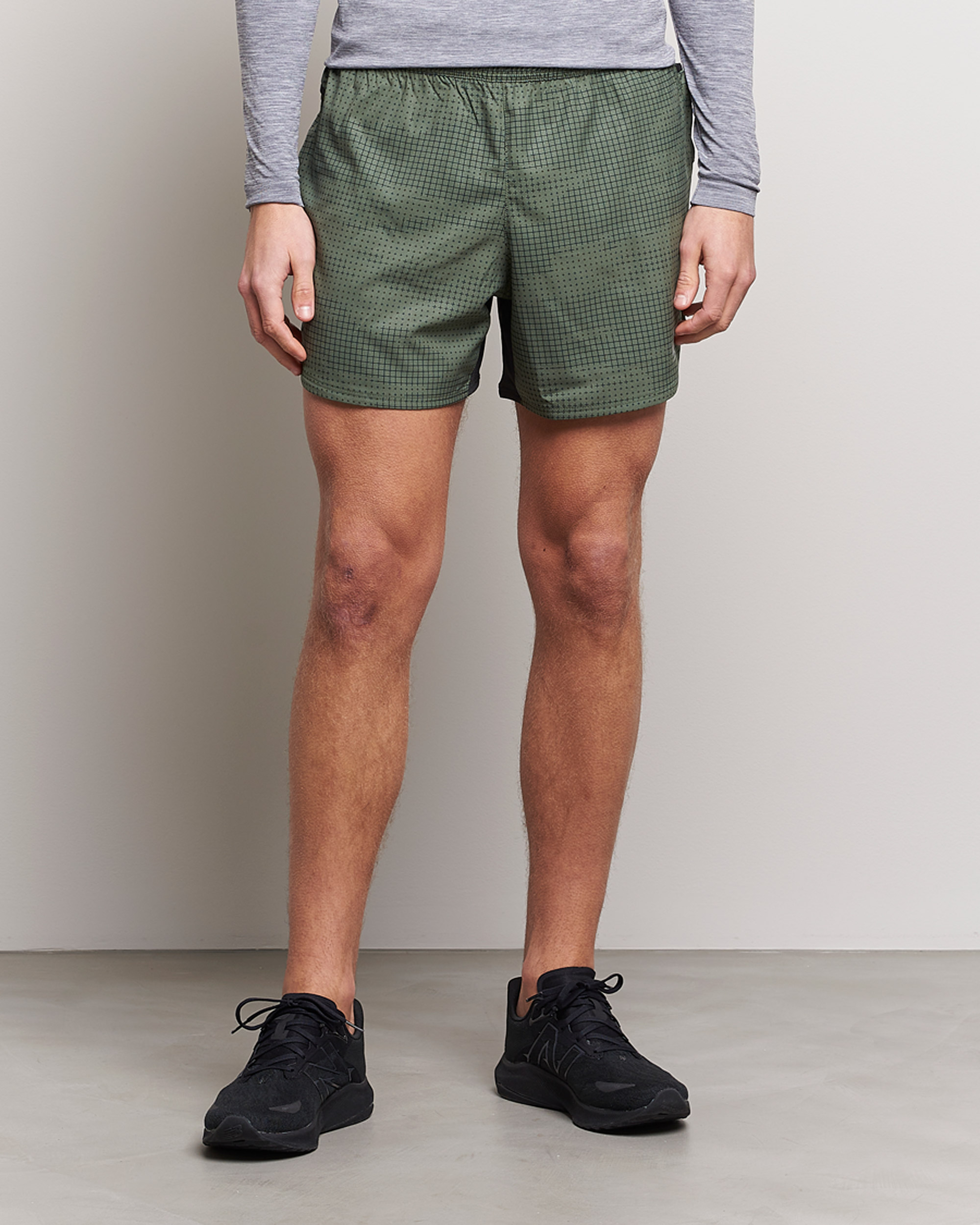 Herren | Shorts | New Balance Running | Impact Run 5 Inch Shorts Deep Olive