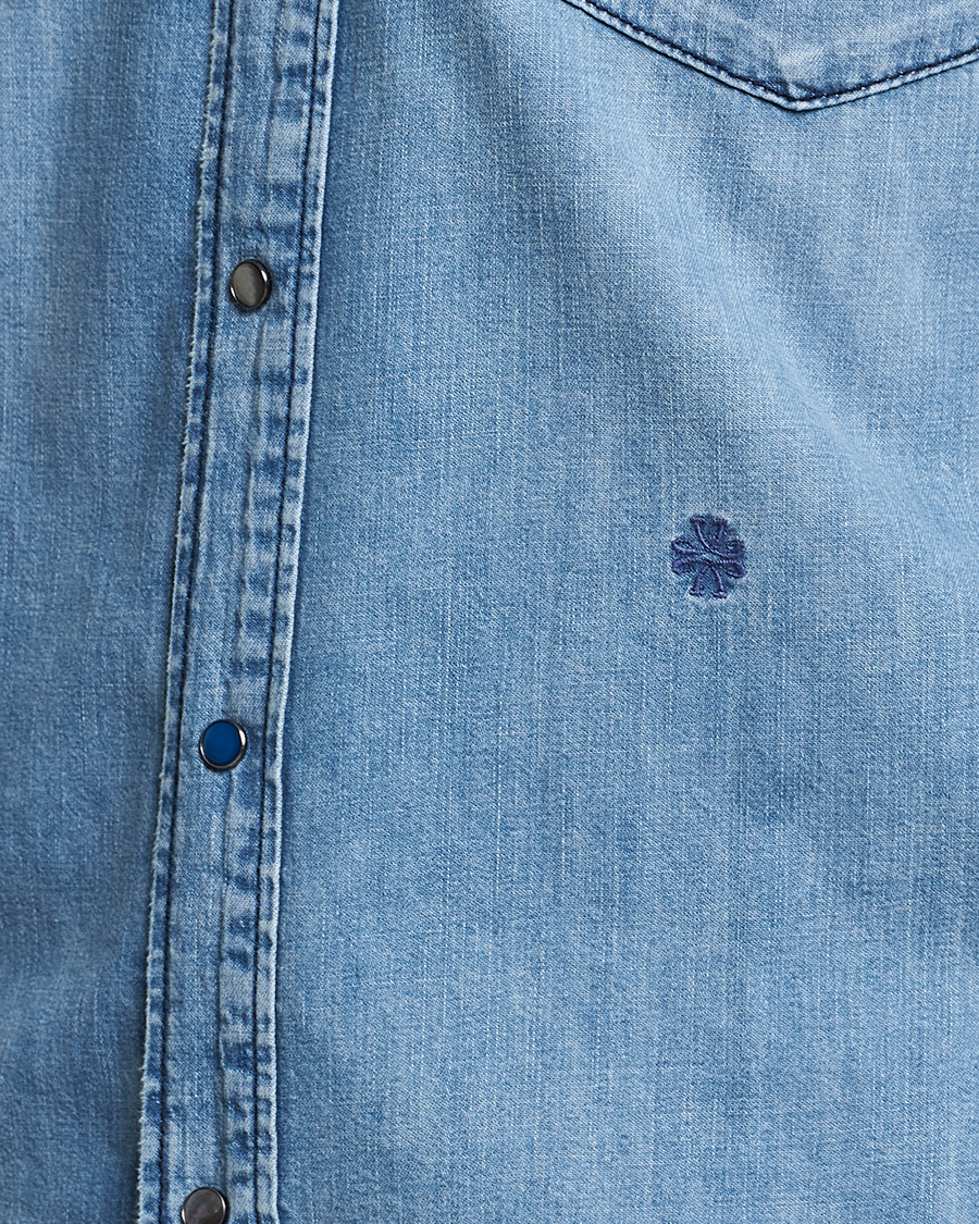 Herren | Hemden | Jacob Cohën | Western Denim Shirt Light Blue