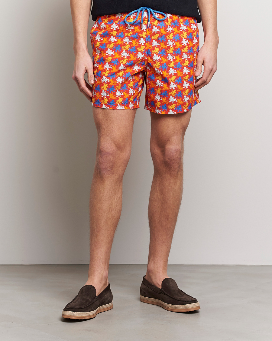 Herren |  | Vilebrequin | Moorea Swimshorts Coquelicot