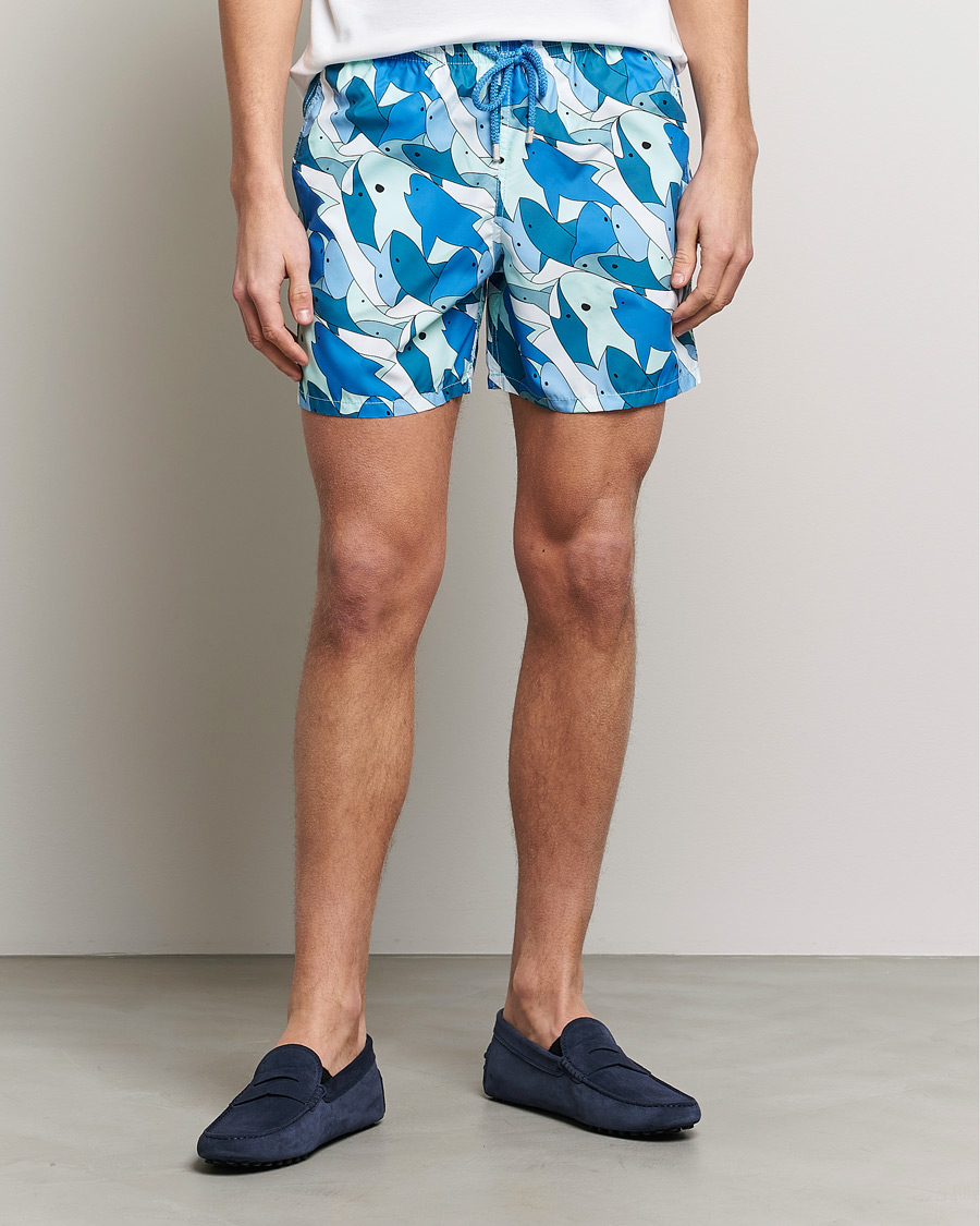 Herren | Badehosen | Vilebrequin | Moorea Swimshorts Thalassa