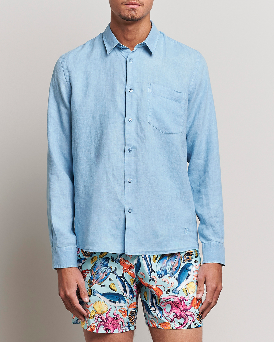 Herren | Hemden | Vilebrequin | Caroubis Linen Shirt Source