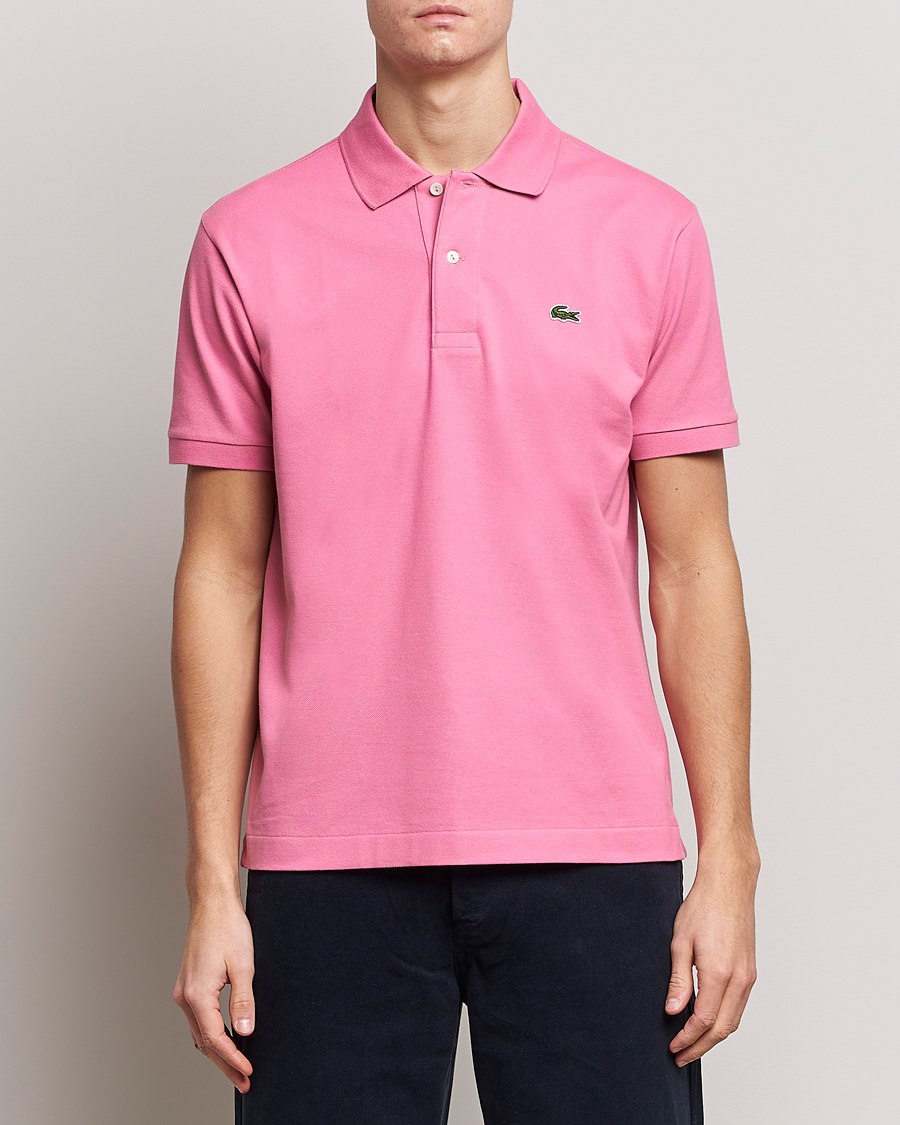 Herren | Poloshirt | Lacoste | Original Polo Piké Reseda Pink