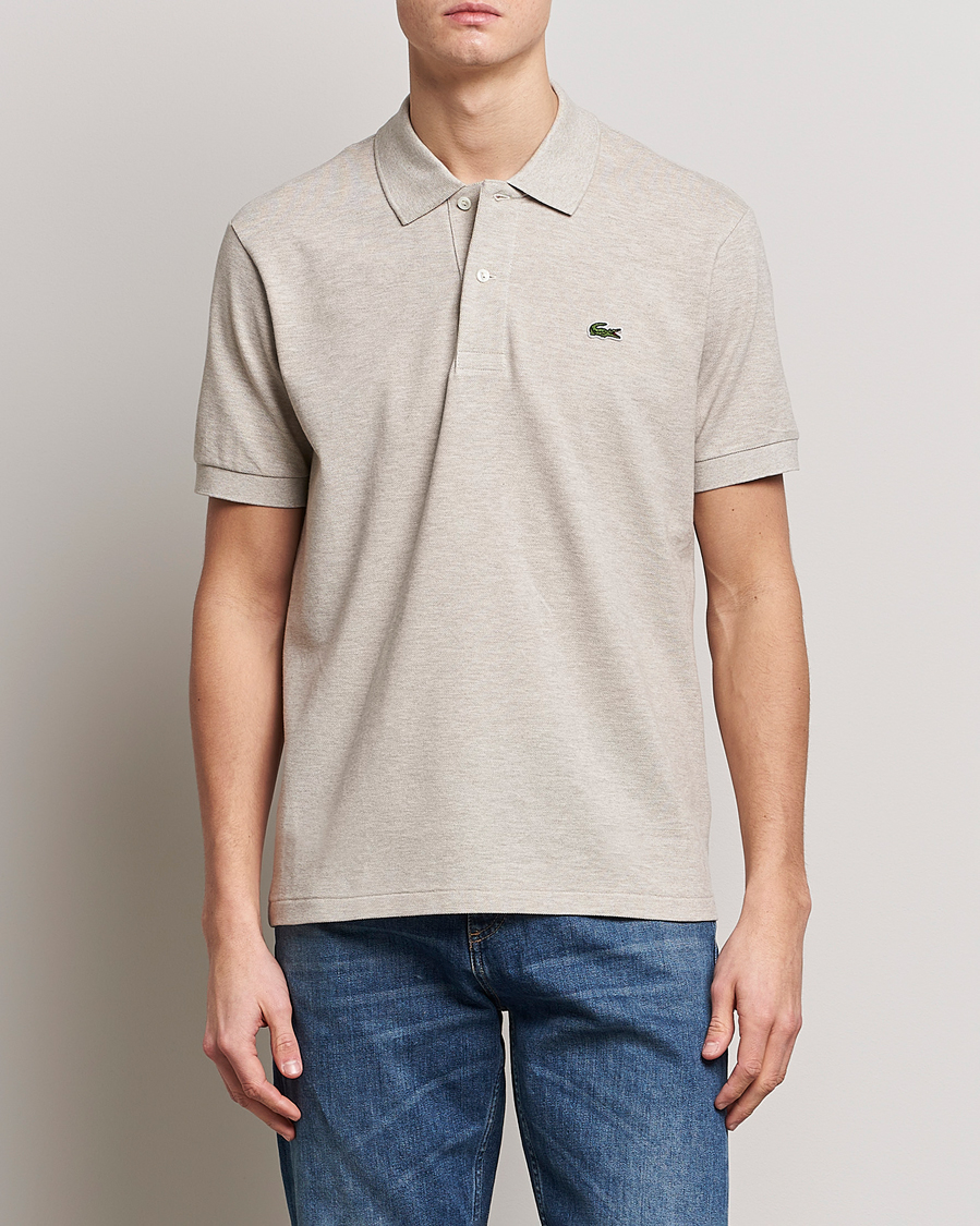 Herr | Pikéer | Lacoste | Original Melange Polo Piké Heather Wicker